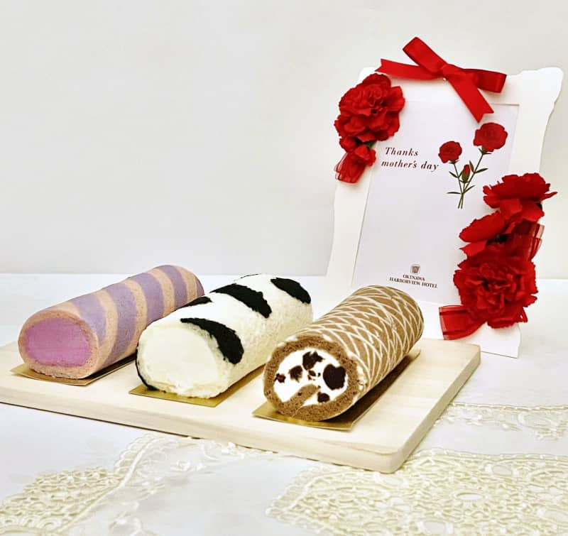 Harbourview Hotel, limited sale of 3 types of "Mother's Day roll cake" What does it taste like?