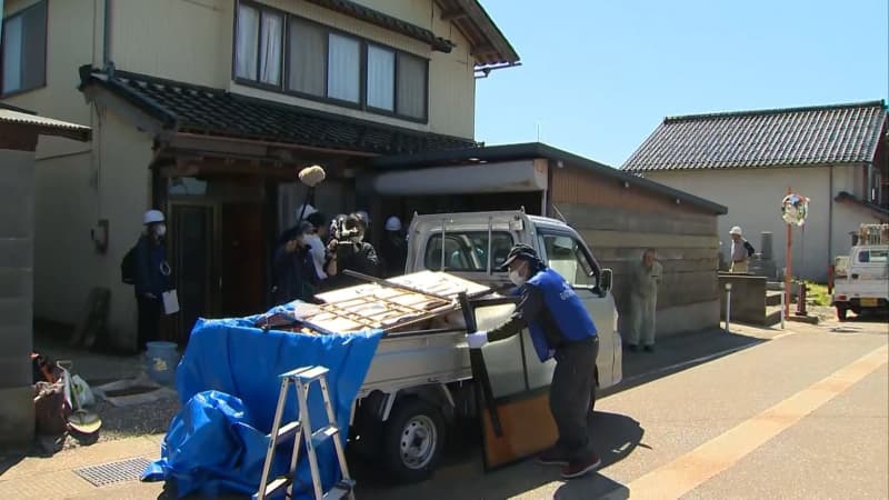 Volunteer activities in full swing Ishikawa, Suzu city "Seismic intensity 6 strong" damage