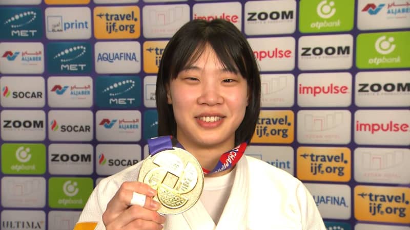 Judo, Saki Nizoe (26) first world champion