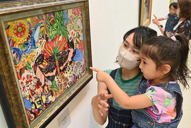 30 years of painting, bursting colors Jimmy Onishi exhibition POP OUT Until June 6 Prefectural Museum / Art Museum