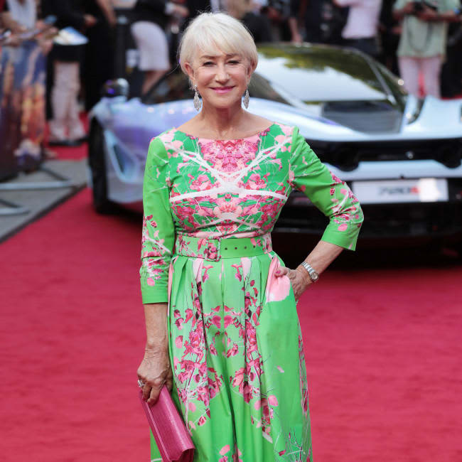 Dame Helen Mirren was convinced to join Instagram…
