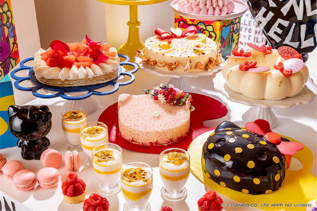 Enjoy sweets and meals inspired by "Sanrio" Hello Kitty ♪ Collaboration at "Hilton Tokyo"