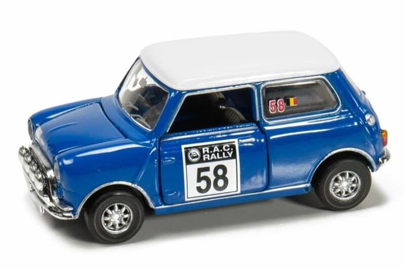 I never get tired of looking at it!Classic MINI Cooper minicar with an odd degree of reproducibility