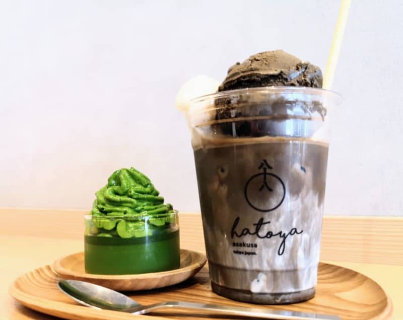 [Asakusa] Shockingly rich pudding and latte!Kyoto's second Japanese tea stand "Yachijuhachi Asakusa" real food report