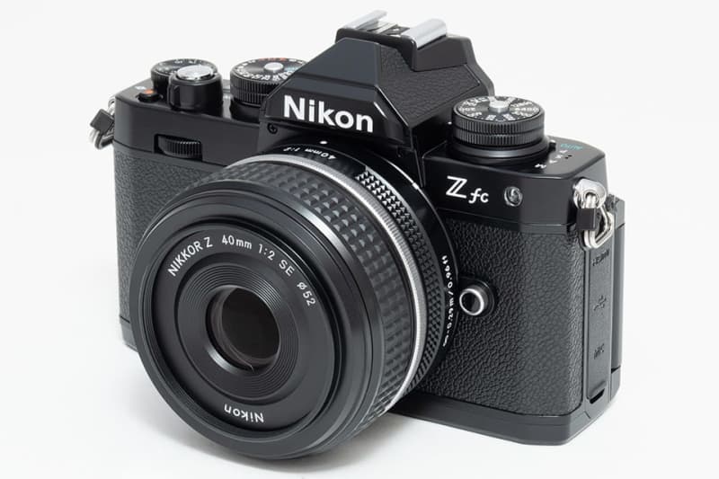 I tried using the long-awaited black model "Nikon Z fc"