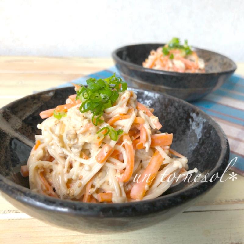 You can eat plenty of mushrooms ♪ 5 selections of enoki mushrooms with mayonnaise