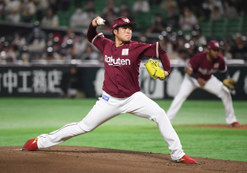 [Rakuten] Ryota Takinaka pitches no-no until one death in the XNUMXth inning.