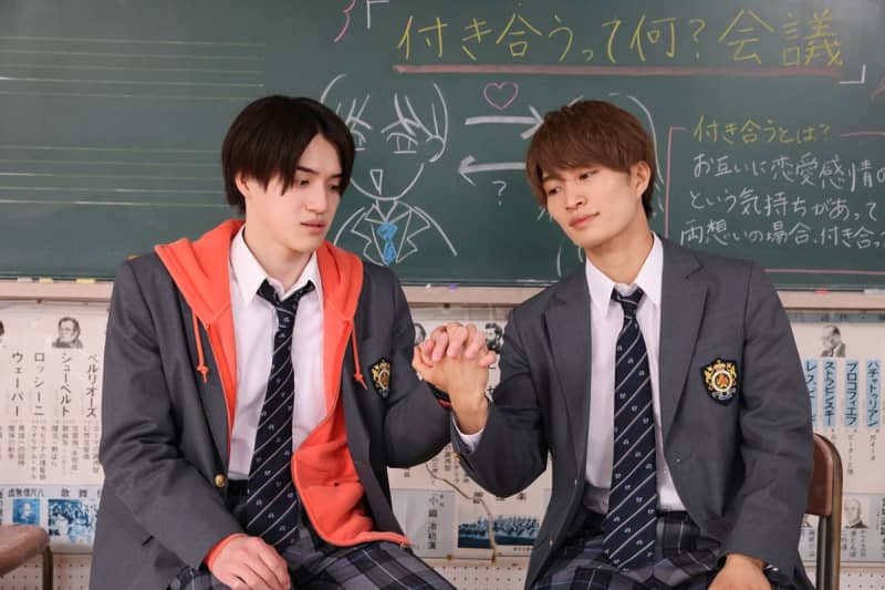 The ``hand-holding course'' that became a hot topic at the pre-viewing event of the members of the beautiful boys will be broadcasted ``Spring is short, fall in love boys. 』Episode 4