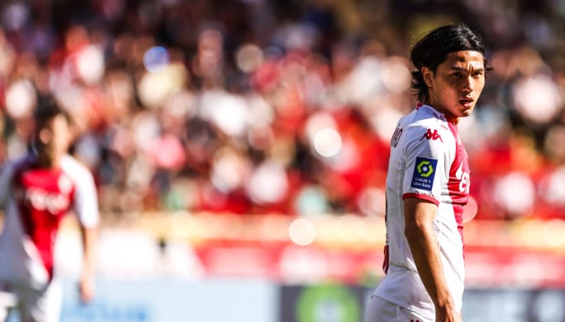 Takumi Minamino of Monaco cancels the starting line-up in the decisive battle with Lille...The local scoring is dry