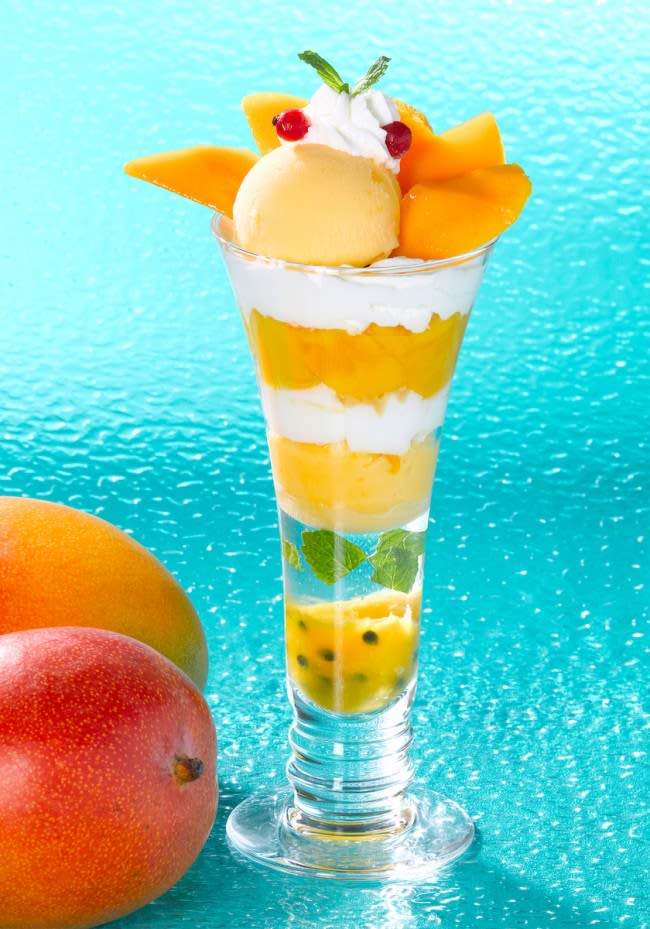 Royal Host "Apple Mango Dessert" Appears!A total of 4 parfaits with a melt-in-your-mouth texture