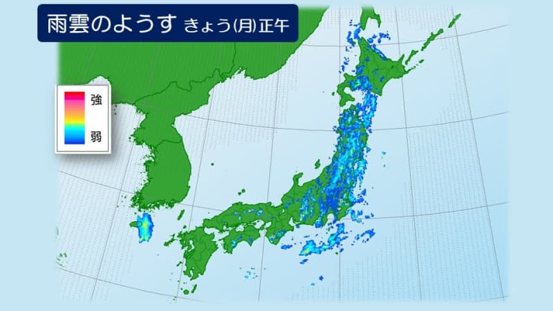 今週半ば「真夏の暑さ」に。急な暑さに注意！