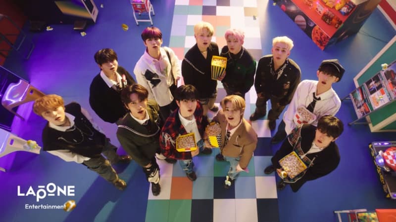 INI release MV for “FANFARE” with 11 members going on a journey in a truck