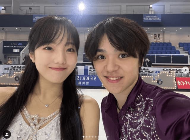 "How much do you like it?" Shoma Uno, who is dating Marin Honda, "unusually lovey-dovey 2 shots" mass post.