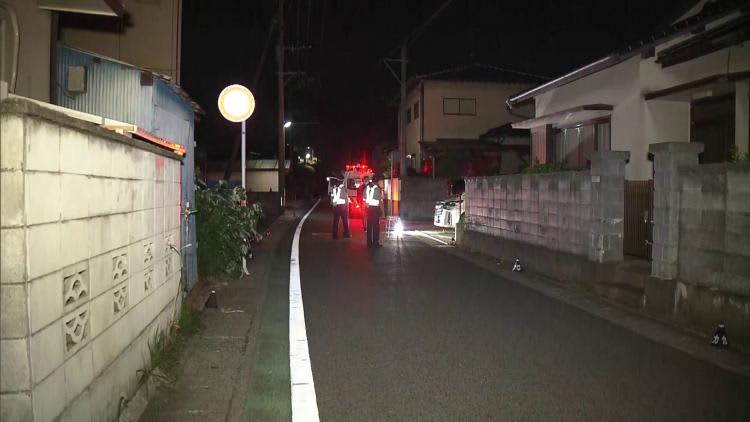 Boy unconscious Collision accident between bicycle and car in Nogata City