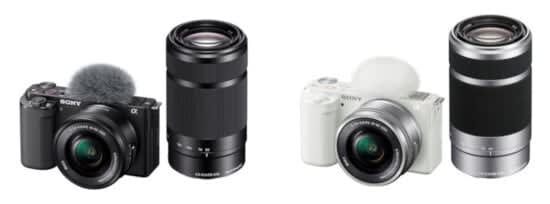 Sony's Vlog camera "VLOGCAM ZV-E10", double zoom lens kit added
