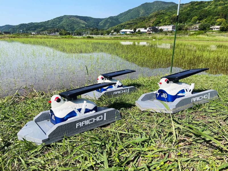tmsuk develops weed suppression and remote monitoring robot "Raicho No. 1" that works in a flock