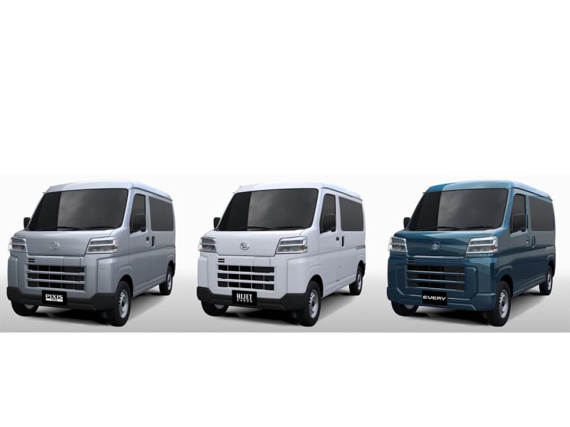 Suzuki, Daihatsu and Toyota will present a prototype of a commercial light van electric vehicle at the exhibition event of the "G7 Hiroshima Summit".