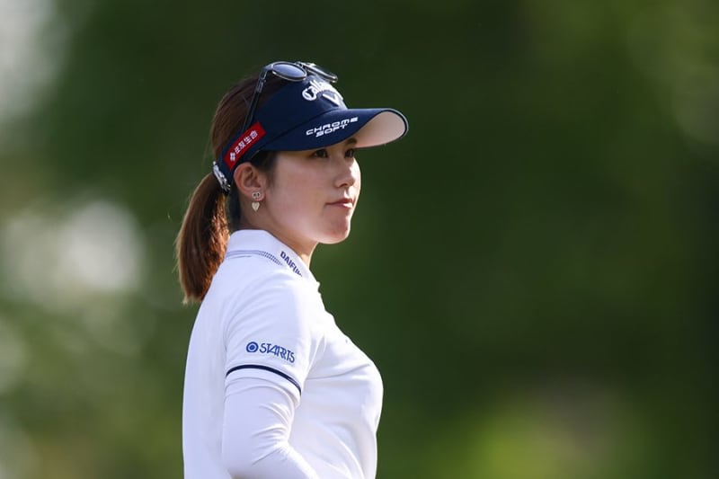 Women's golf Yuna Nishimura, the reason why I want to eat in Japan for the first time in a while.