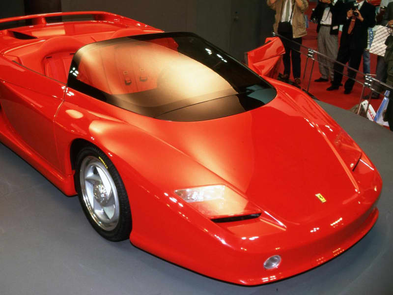 Pininfarina Mythos was an elegant super concept based on the Testarossa [Super…
