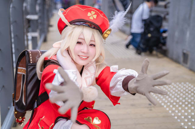 【コスプレ】「原神」クレーね、「acosta!道頓堀コスプレ祭」を“どかーん！”と盛り上げるん…