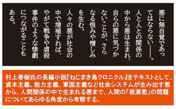 Masaru Sato deciphers Haruki Murakami's novel "The Wind-Up Bird Chronicle"!Publication of Lectures at Doshisha University