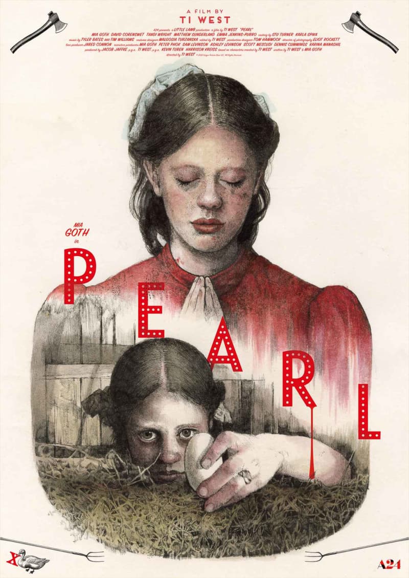 『Pearl パール』、ヒグチユウコ×⼤島依提亜による日本版 オルタナティブポスターが解禁！