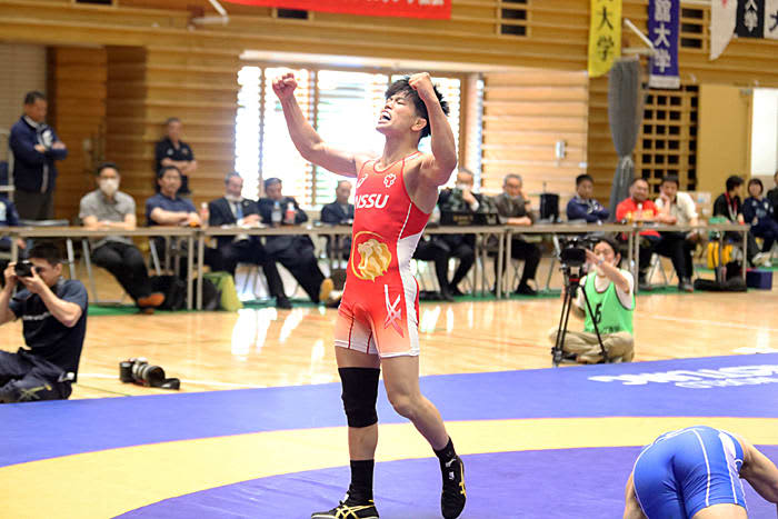<Wrestling> Nippon Sport Science University wins Yamanashi Gakuin University for the 3th time in three consecutive tournaments... 29 East Japan student league...
