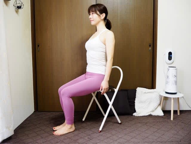 [You can do it even if you have zero spirit] Reduce the size of your stomach!Simple exercises while sitting