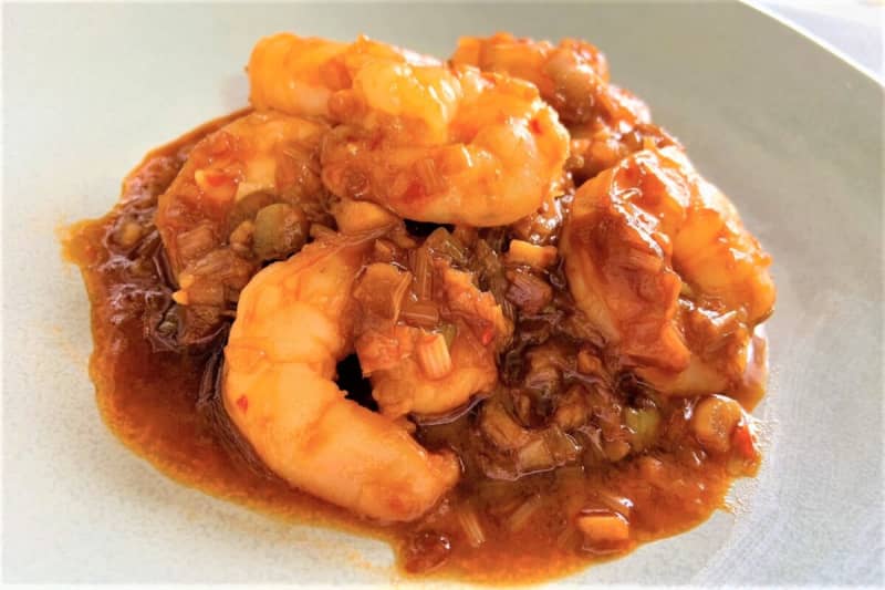 Diane Tsuda's "shrimp chili" recipe is impressive... Add "that" as a secret ingredient Simple but authentic Chinese food...