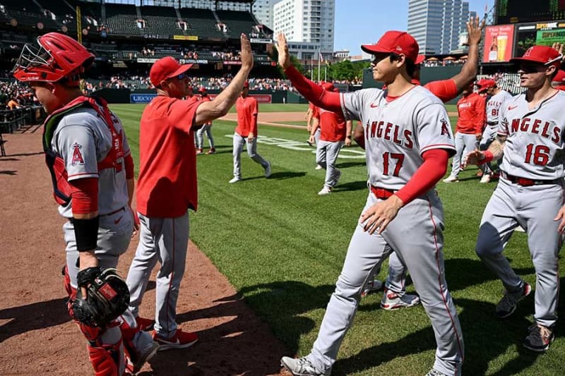 Shohei Ohtani is "a man who can reach first base in less than 4 seconds."