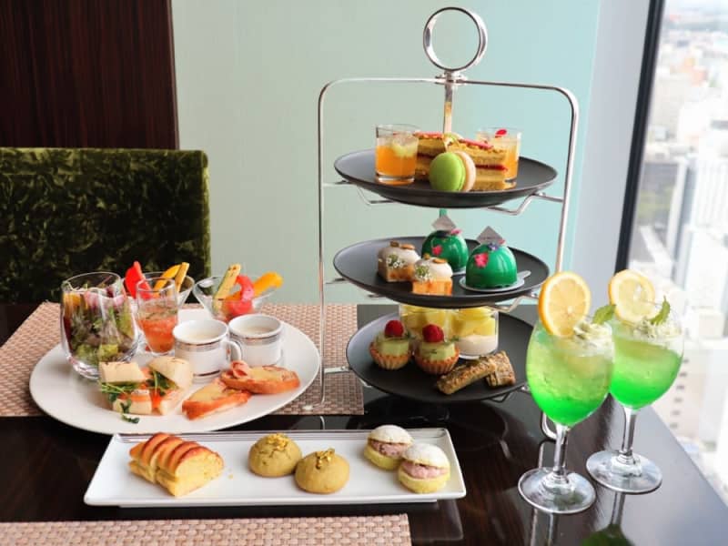 "Melon and Pistachio" Afternoon Tea Appears at The Westin Sendai!Vivid in the season of fresh green…