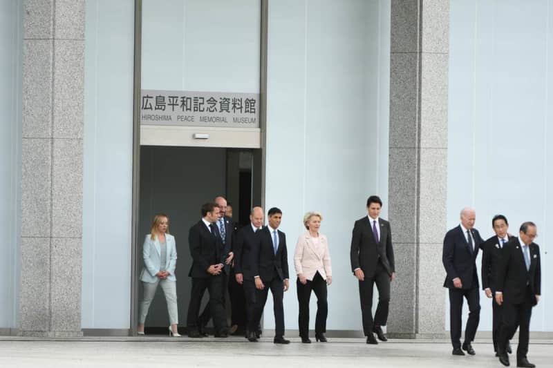 G7首脳「平和記念資料館」訪問も内部写真は非公開　「ブラックボックス」外交になった背景は