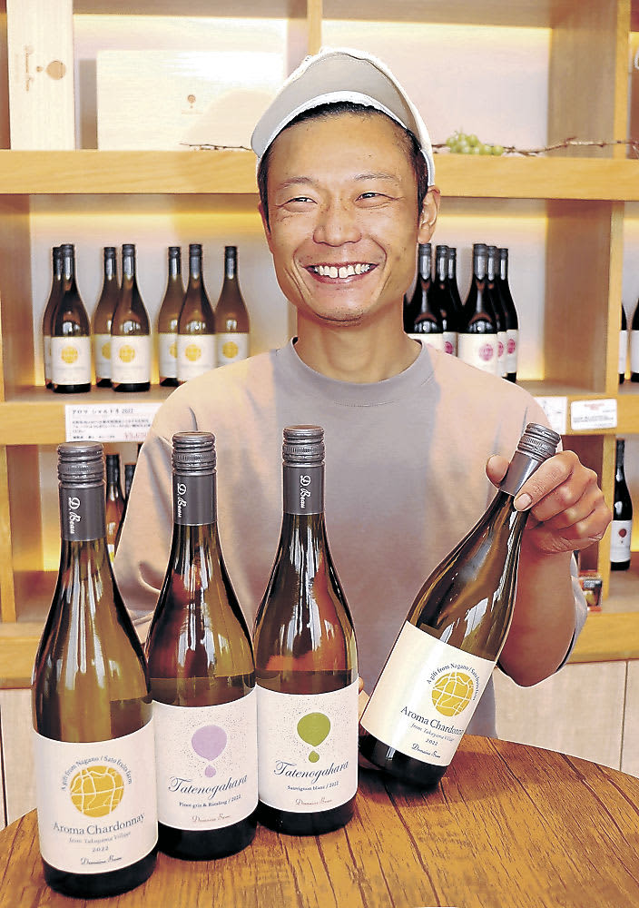 世界的ワイン品評会「IWC」　トレボーの「白」銀賞　南砺産ブドウで銅賞も獲得