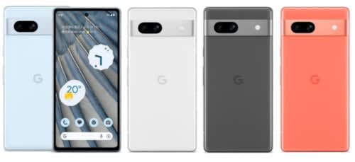 「Pixel 7a」が初登場でTOP2独占、今売れてるAndroidスマートフォンTOP10　…