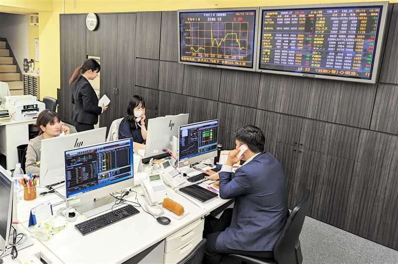 ``Virtuous cycle'' and ``final tailwind'' in high stock prices … Investors and securities companies in Kumamoto welcome voices TSE, highest price since bubble burst