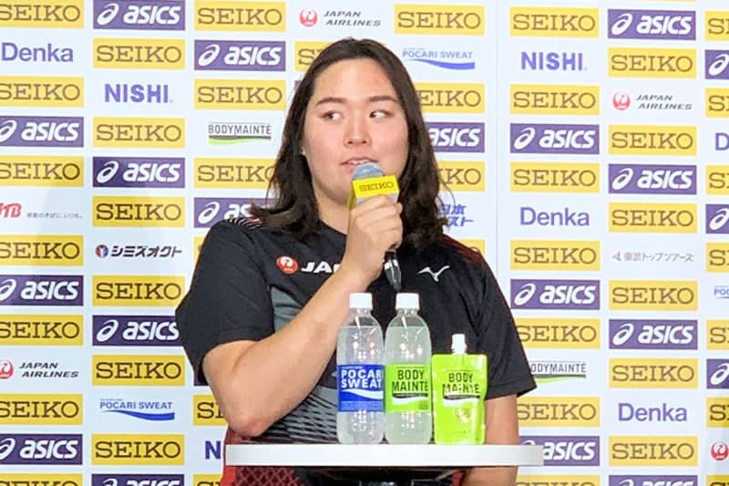 [Athletics] Javelin thrower Shinka Kitaguchi about playing against foreign competitors, "I'm happy that I look small"