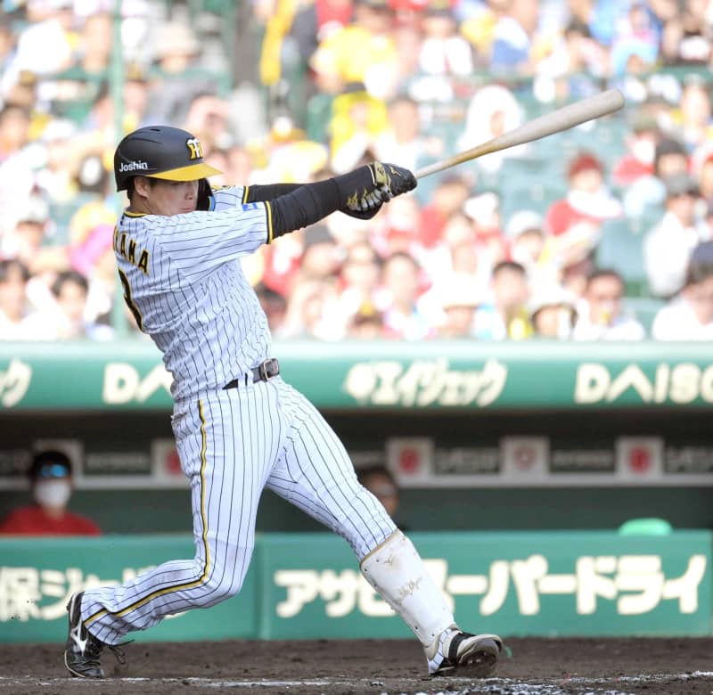 Hanshin/Mt. Ooyama Set up a play win 2th inning XNUMX outs open double base "Baseball starts with two outs" → Fierce home run
