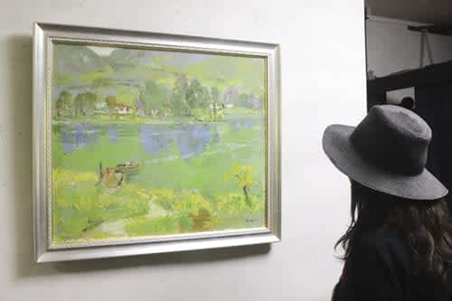 風景画家・柴田さんの遺作紹介　いなべの美術館で追悼企画展　三重