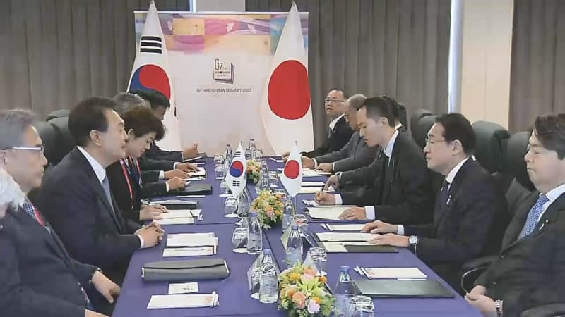 日韓首脳が会談　岸田首相「進展を如実に示すもの」尹大統領「韓国国民に大きな反響」