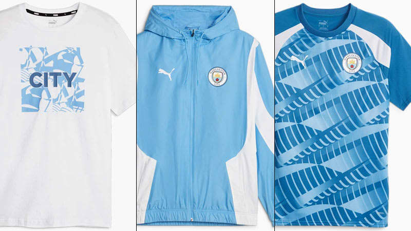 Buy now!Manchester City Unveils PUMA's New "Training & Leisure Wear"