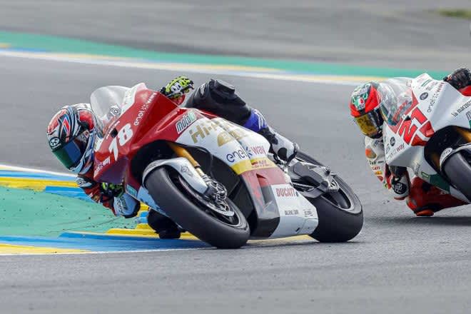 Hikaru Okubo, 3rd year in MotoE, says "Improvements needed" to attack with Ducati electric racer V21L/No.