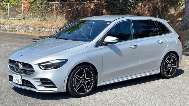 [Mercedes-Benz B180 test drive] The design is just right and you can feel the brand
