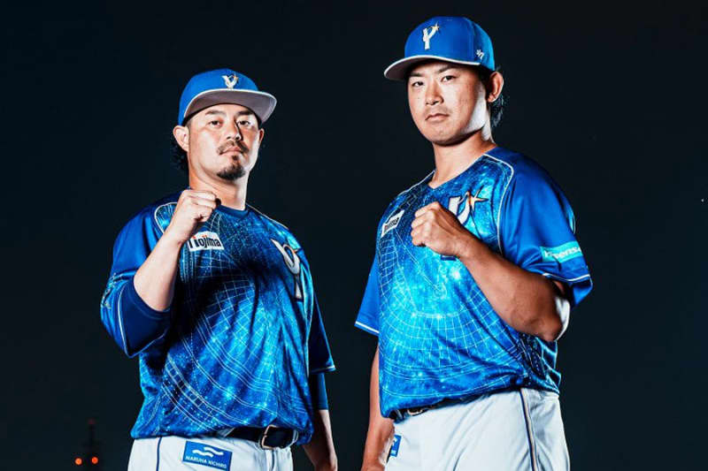 Night sky image of Yokohama … DeNA announces a special uni with a novel design studded with constellations of Hamasta and players