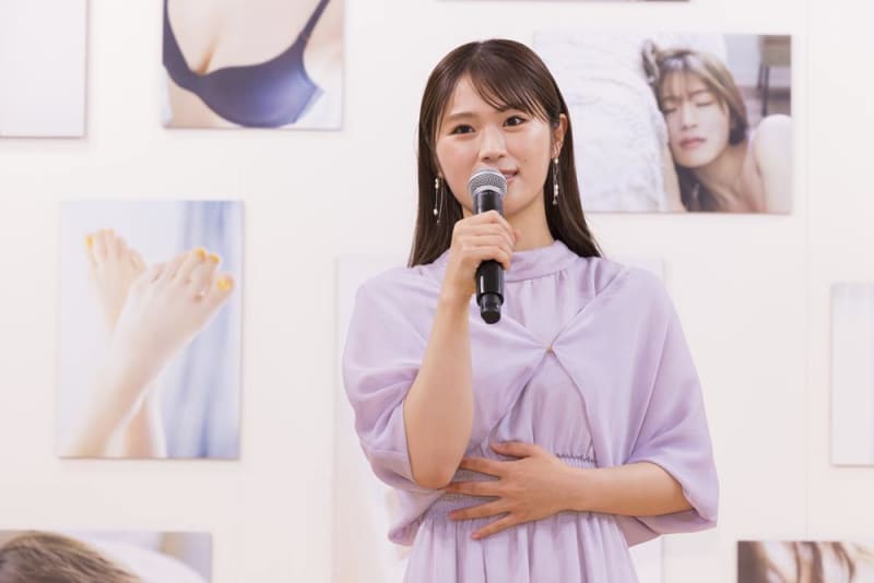 NMB48 Shibuya Nagisa shows off her healthy underwear "The real me. I was nervous and hot."