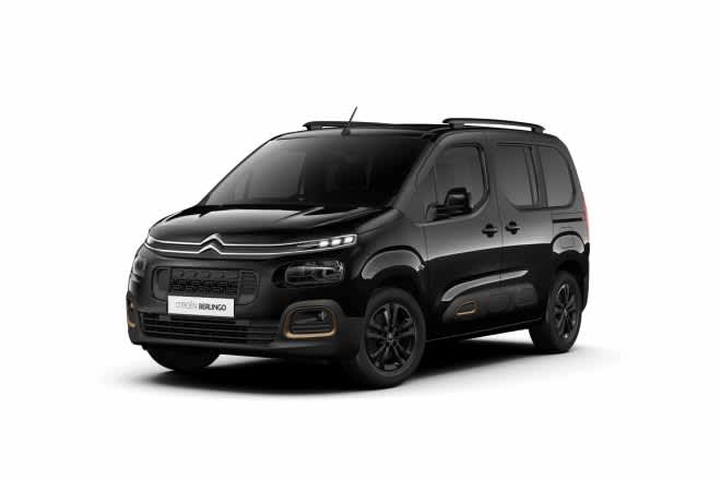 Citroen's MPV "Berlango" comes with a special edition "Edition Noir" unified with a jet-black world view