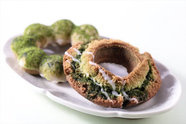 Seven donuts supervised by "Kyuemon Ito" are now available! Blending Uji matcha with the “golden ratio for matcha sweets”
