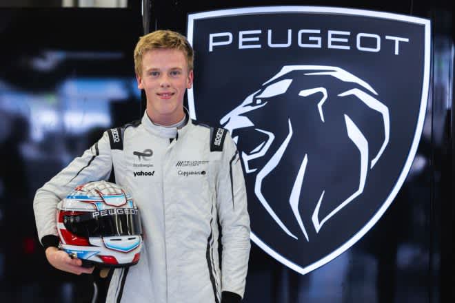 Peugeot signs junior driver contract with 19-year-old Jakobsen. Fastest rookie in 2022 WEC test