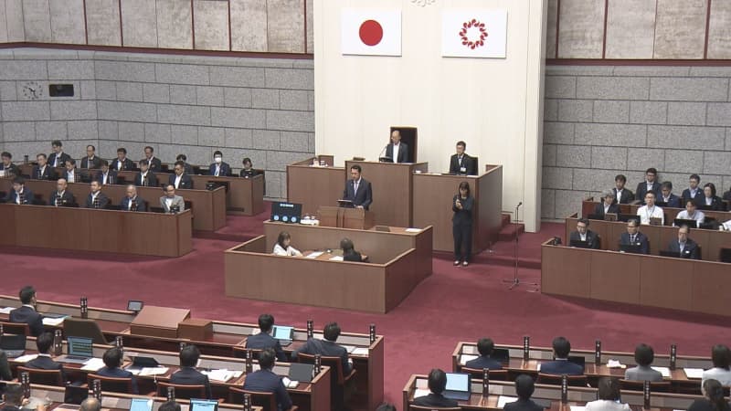 Mr. Tateishi elected as the XNUMXth Chairman of the Saitama Prefectural Assembly Extraordinary Assembly