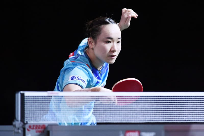 [world table tennis] The third round advances by ace, Mima Ito, two straight straight victories of the best part