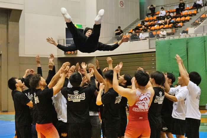<Wrestling> [2023 West Japan Student Spring League Match/Special Feature] A team with growing new strength, “steady practice…